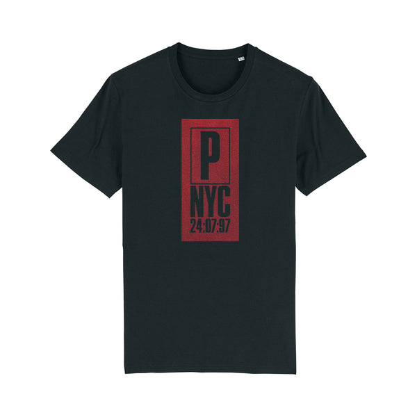 NYC Roseland Anniversary Black T-shirt (Red Logo)
