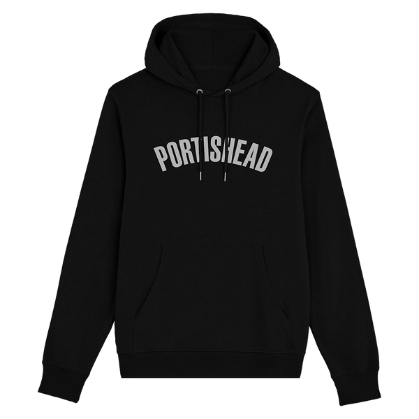 PORTISHEAD FILLED IN LOGO BLACK HOODIE