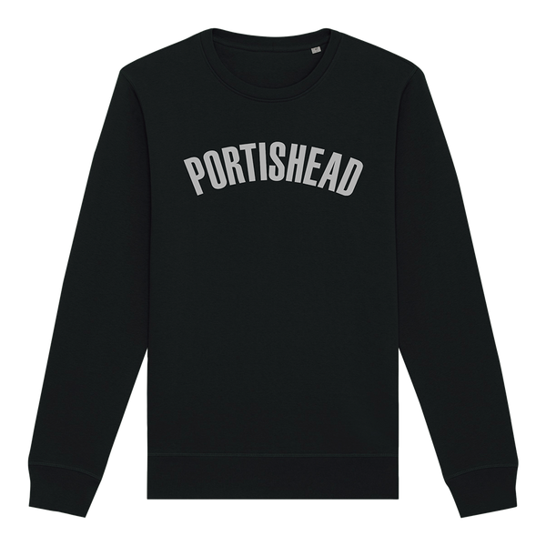 PORTISHEAD FILLED IN LOGO BLACK SWEATSHIRT