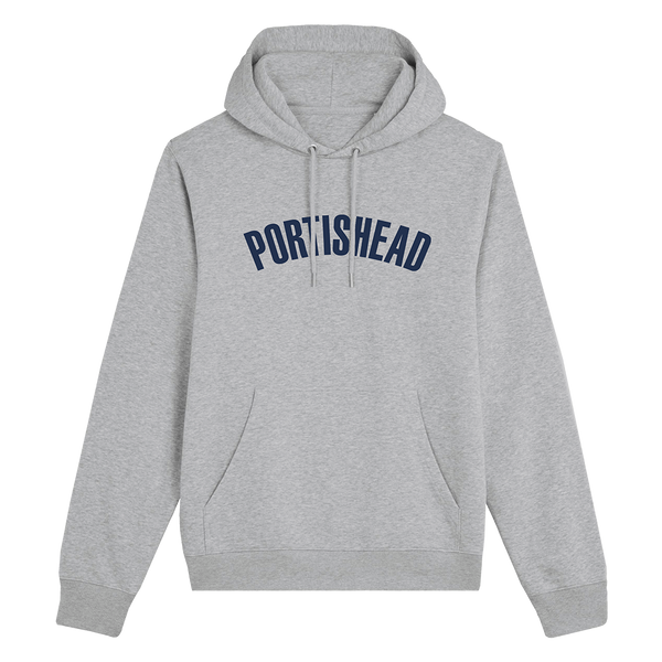 PORTISHEAD FILLED IN LOGO GREY HOODIE