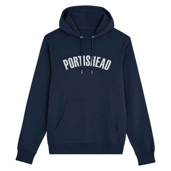 PORTISHEAD FILLED IN LOGO NAVY HOODIE