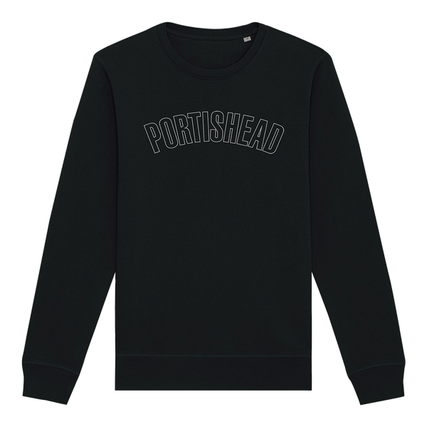 PORTISHEAD OUTLINE LOGO BLACK SWEATSHIRT