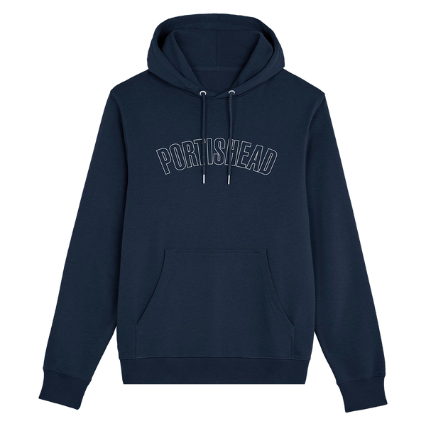 PORTISHEAD OUTLINE LOGO NAVY HOODIE