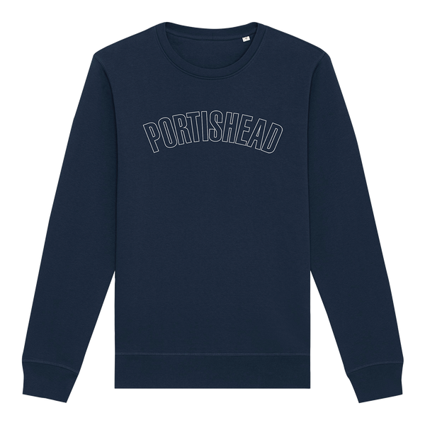 PORTISHEAD OUTLINE LOGO NAVY SWEATSHIRT